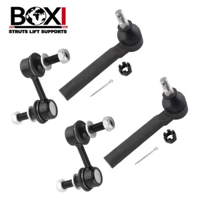 Barra estabilizadora delantera enlace extremo barra de acoplamiento exterior 4 piezas para Subaru B9 Tribeca 2006-2007 Foto 1 de 4