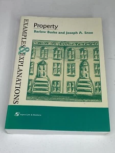 Property : Examples and Explanations Paperback Joseph A., Burke, - Picture 1 of 5