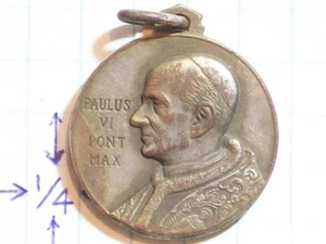 ANHÄNGER RELIGIÖSER KREIS PAPST PAULUS VI PONT MAX CONCILUM OECUMENICUM VATICANUM  - Bild 1 von 7