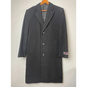 Abrigo Michael Kors Para Hombre Talla 36R Negro Mezcla Lana Botón Delantero - Imagen 1 de 9