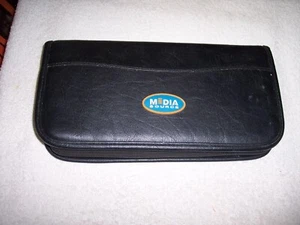 BLACK VINYL MEDIA SOURCE CD STORAGE CASE...HOLD 48 DISCS   #22 - Picture 1 of 6
