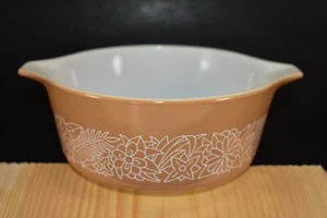 VINTAGE 472-B WOODLAND CASSERUOLA PIATTO IN MARRONE CHIARO 750ML SENZA COPERCHIO - Foto 1 di 5