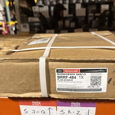 Дисковый тормоз ротор Motorcraft BRRF-484 подходит для Ford F-150 12-20 годов выпуска - Изображение 1 из 2