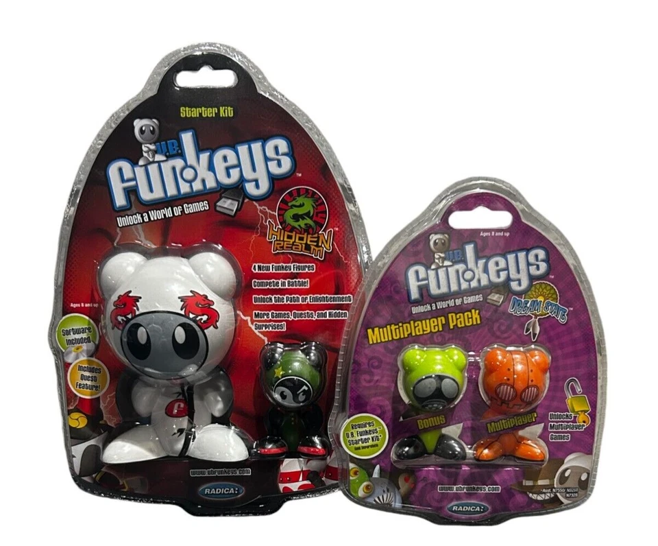 U.B. Funkeys Hidden Realm Starter Kit With U.B. Funkeys Sprocket Rare Chat Pack - Image 1 of 1