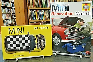 2 BK Set: Mini 50 Years & Mini Renovation Manual 1986-2000 History How-To Auto - Foto 1 di 6