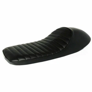 Black Hump Vintage Cafe Racer Seat Saddle Motorcycle For Suzuki Kawasaki Yamaha - Picture 1 of 7