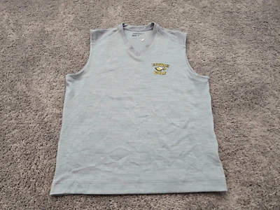 Camisa de golf Nike para hombre grande gris rendimiento Etowah golf sin mangas Foto 1 de 4