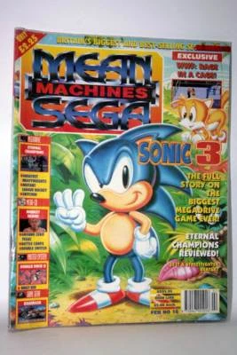 MEAN MACHINES SEGA RIVISTA N 16 FEB 1993 USATA MONKEY ISLAND BUONO INGLESE 60059 - Immagine 1 di 3