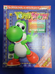 Yoshi's Story Official Nintendo Player's Guide (1998 N64) w/ Pop-Up Poster - Picture 1 of 6