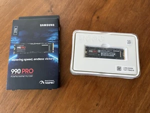 SSD interne Samsung 990 PRO 2 To NVMe PCIe 4.0 M.2 2280 (MZ-V9P2T0B/AM) - Photo 1/4