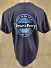 TVA Browns Ferry Nuclar Plant Blue T Shirt Size XL