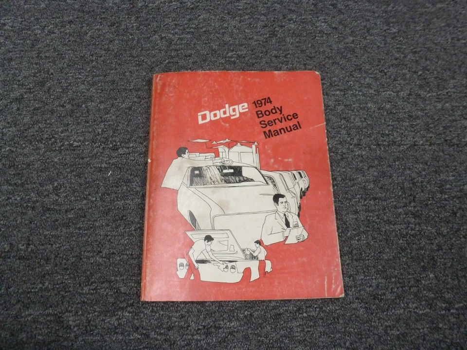 Dodge Charger 1974 cupé taller carrocería manual de reparación 440 Magnum Foto 1 de 1