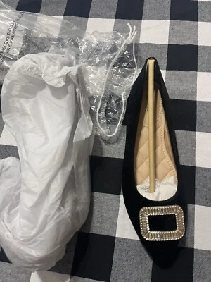 Womens Cushion Walk By Avon Black Slip On Size 8 New New Slip On Shoes - Image 1 of 4