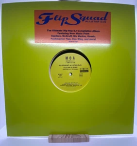 FLIPSQUAD ALLSTAR DJS - CLEAN ALBUM - MCA 4297 PROMO - DOUBLE LP 12" - Imagen 1 de 5