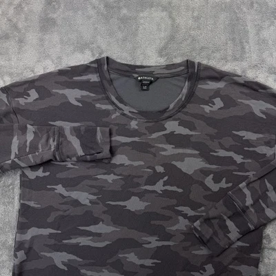 Sudadera Athleta Mujer Grande Camuflada Posavasos Lujo Pullover Estampado Mezcla Modal Foto 1 de 4
