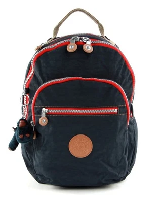 kipling Basic Eyes Wide Open Clas Seoul S Rucksack Tasche True Navy C blau Neu - Bild 1 von 4