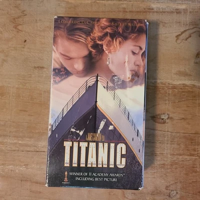 Titanic Movie 1998 VHS Box Set (Includes Both VHS Tapes) - Image 1 of 4