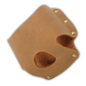 , Large Leather Tape Measure Holder for Belt, Tool Holster with Easy Belt Loo... - Picture 1 of 7