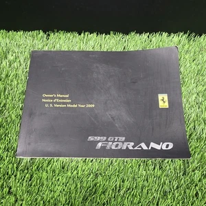ORIGINAL Ferrari 599 GTB Fiorano Owner's Manual, U.S. Version Model Year 2009 - Foto 1 di 10