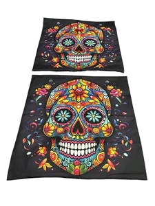 NEW set of 2 throw pillow covers size 18X18 inches cases only no insert pillows - Picture 1 of 2