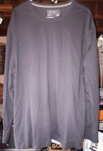 Eddie Bauer Legend Wash Gray Long Sleeve Crewneck Men's Pullover Shirt Size XXXL - Picture 1 of 4