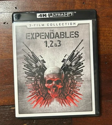 The Expendables 3-Film Collection 4k Ultra HD UHD Movies 1 2 & 3 - Image 1 of 4