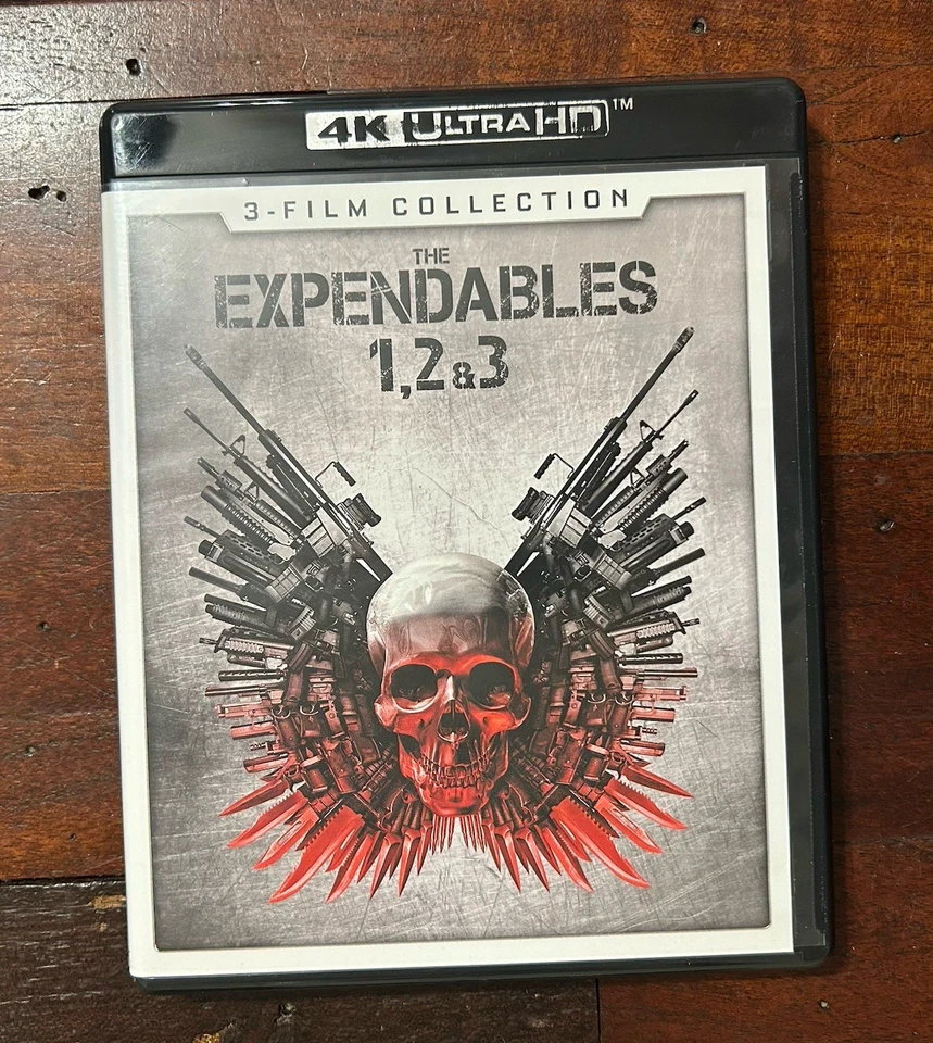 The Expendables 3-Film Collection 4k Ultra HD UHD Movies 1 2 & 3 - Image 1 of 4