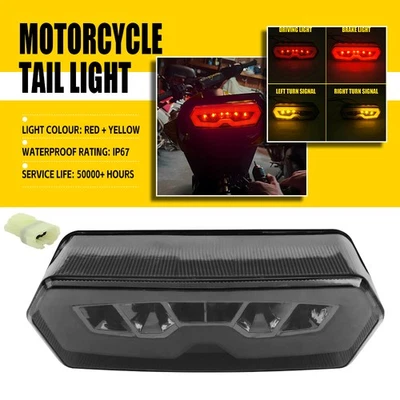 Luz de freno trasero LED de conducción luz de señal de giro para Honda CTX 700 N 2013-2015 Foto 1 de 4