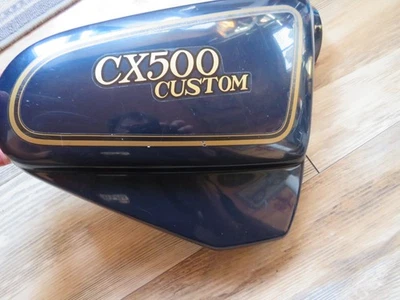 Оригинальная синяя заказная правая боковая крышка рамы для Honda CX500C CX 500 1979-82 C1 - Изображение 1 из 4