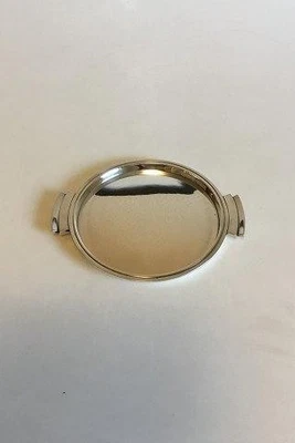 Bandeja pequeña pirámide de plata esterlina Georg Jensen n.º 632A Harald Nielsen Foto 1 de 4