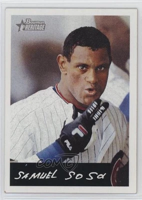 2002 Bowman Heritage Black Box Sammy Sosa #247 - Image 1 of 2