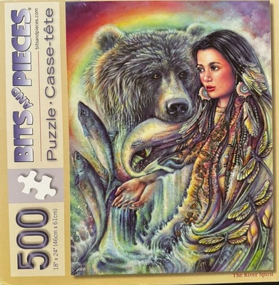 Rompecabezas de 500 piezas THE RIVER SPIRIT de Gloria West 41896 Foto 1 de 4