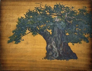 William Samuel Horton (1865-1936) Oil Painting - Impressionist - Tree Study - Picture 1 of 5