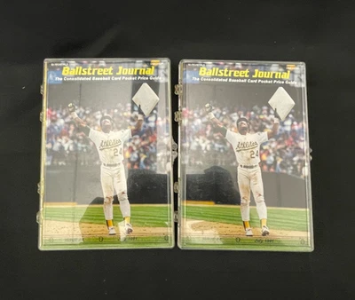 Ballstreet Journal Issue #4 July 1991 Rickey Henderson in Protective Case - Image 1 of 2