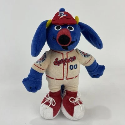 Mascot Factory Spokane Indians Minor League Mascot Otto Stuffed Plush Beanie 9" - Image 1 of 4