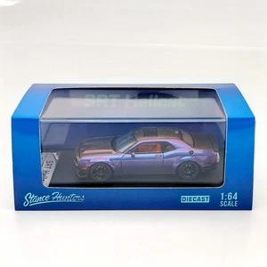 SH 1:64 gradient purple Dg SRT Hellcat Muscle Sports Diecast Model US In stock - Picture 1 of 8