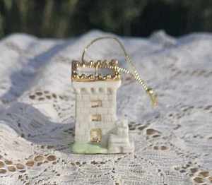 Lenox Blarney Castle Ornament for Christmas St Patrick's 2005 Luck of the Irish  - Bild 1 von 14