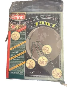 Print Magazine Regional Design Annual 1997 Vol. 51 No. 5 Graphic Design Vintage  - Bild 1 von 7