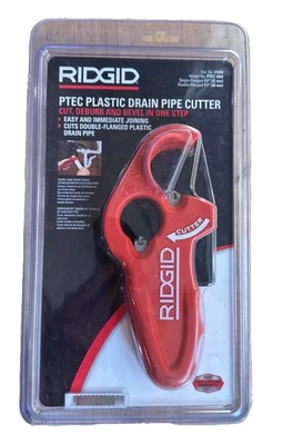 Thin Wall Tubing Pipe Cutter 1-1/4 in And 1-1/2 in Versatile Ridgid PTEC 3000 - Image 1 of 4