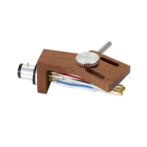 Support Phono en Bois pour Phono en Vinyle avec Couvercle Phono à Angle Inc7166 - Foto 1 di 4