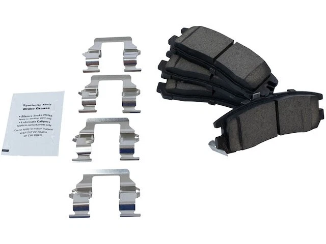 TRQ 52BR47V Rear Brake Pad Set Fits 1995-1998 Eagle Talon Ceramic Brake Pads - Image 1 of 1