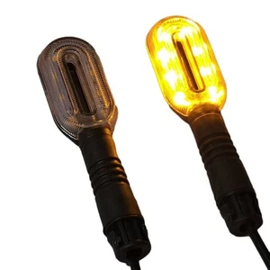 LED Light Guide Indicator Electric Bicycle Turn Signal Taillight 36V72V Ebike - Picture 1 of 12