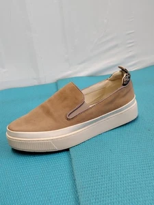 Franco Sarto Hally Damen Leder Plateau Slipper Halbschuhe Sneaker Taupe 7,5M - Bild 1 von 13