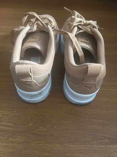 Sneakers casual Puma Karmen plateau donna beige scarpe casual s.9 5