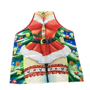 Cavaria Unisex Adulto Navidad Sexy Señora Claus Barbacoa Parrilla Delantal de Cocina Hecho en Italia - Imagen 1 de 23