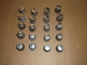 Set of 20 Land Rover LR2 08-15  Chrome Lug Nuts Wheel Range Rover Evoke 12-15 - Picture 1 of 1