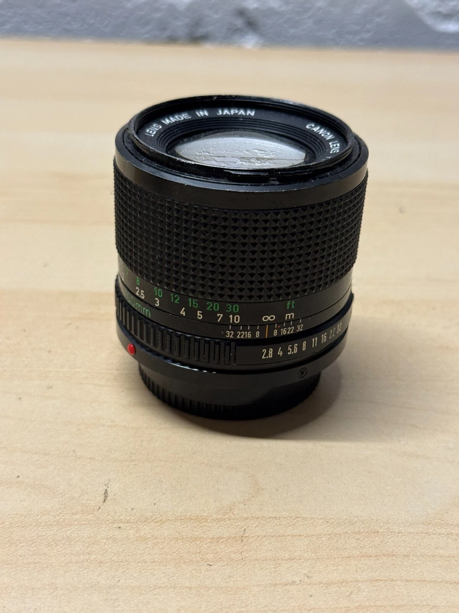Canon FD f/2.8 100mm Focal Camera Lenses for sale | eBay