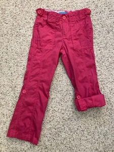 The Childrens Place Girls Size 6 Pink Convertible Capri Pants EUC - Picture 1 of 9