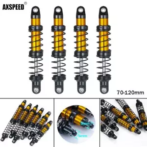 Flyxm Stoßdämpfer 70-120 mm für 1/10 RC Axial SCX10 Wraith TRX4 D90 Raupenraupe - Bild 1 von 19