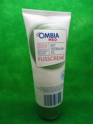 2 x Ombia Med Fusscreme, á 100 ml, mit Teebaumöl
